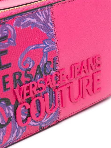 versace jeans e1vmbbv5 printed wing bag|farfetch Versace Jeans.